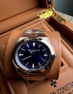 Vacheron Constantin Overseas Blue Dial Steel Men's Watch | Chicly Hub