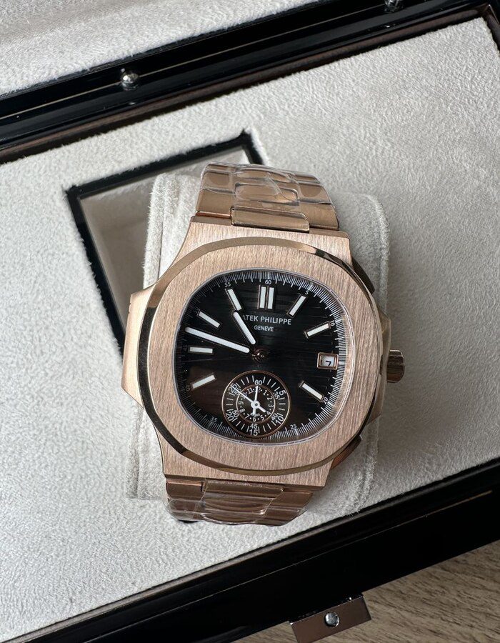 Patek Philippe Nautilus 5980/1R-001 Gold Dial | Chicly Hub