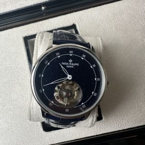 Patek Philippe - Sky Moon 43mm SS/LE Blue Dial RMSF Tourb | Chicly Hub