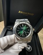 Seiko Royal Oak Mod Green Dial Stainless Steel | Chicly Hub