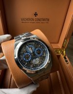 Overseas Ultra-Thin Perpetual Calendar Skeleton White Gold | Chicly Hub