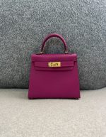 Hermes Kelly 20 Togo Creme 20 cm | Chicly Hub