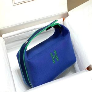 HERMES Vanity Handbag Pouch Brid | Chicly Hub