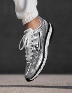 Nike P-6000 White/Metallic Silver/Pure Platinum/Black | Chicly Hub