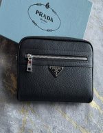 PRADA Saffiano Belt Bag Black | Chicly Hub