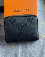 LV Calfskin Debossed Monogram Zippy Coin Purse | Chicly Hub