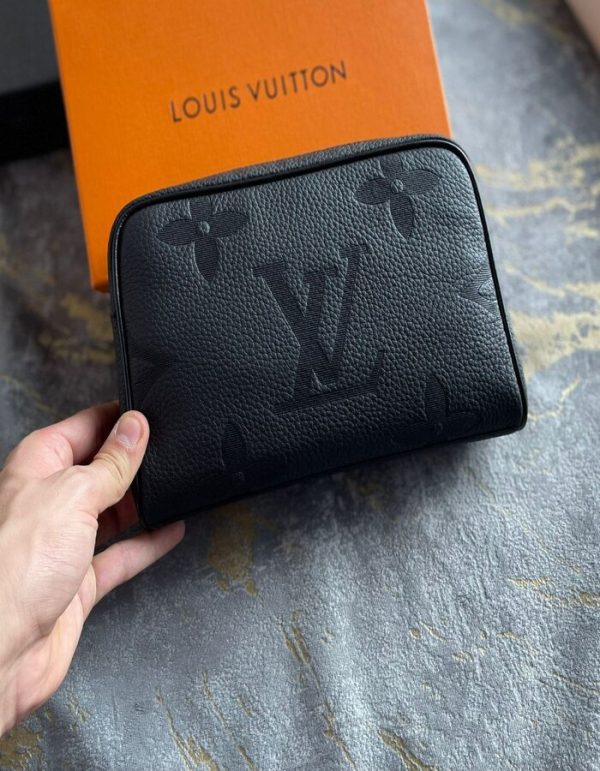 LV Calfskin Debossed Monogram Zippy Coin Purse | Chicly Hub