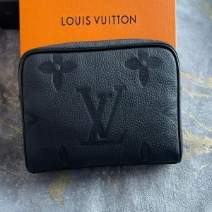 LV Calfskin Debossed Monogram Zippy Coin Purse | Chicly Hub