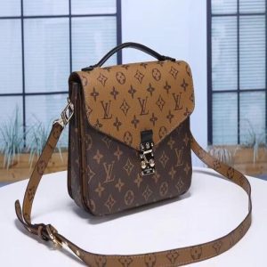 LOUIS VUITTON Reverse Monogram Pochette Metis for women | Chicly Hub