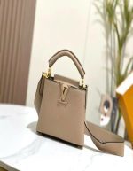 LV Snow White Taurillon & Python Mini Capucines for women | Chicly Hub