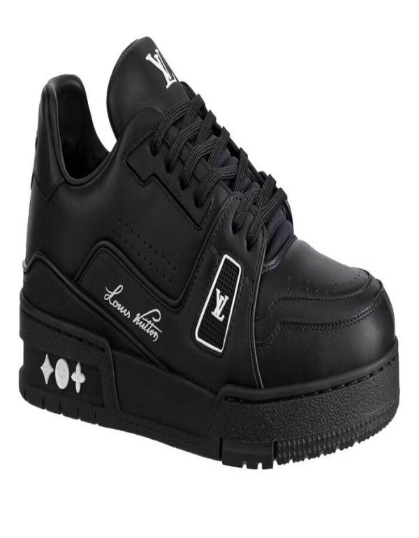 LV TRAINER SNEAKER WITH WOOL for men | Chicly Hub