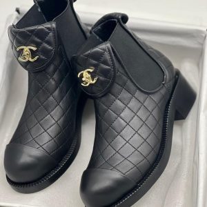 CHANEL Lambskin Quilted Cap Toe CC for women | Chicly Hub