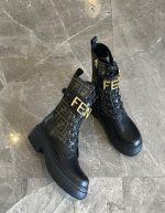 Fendi Graphy Ankle Boots for women | Chicly Hub