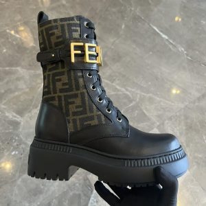 Fendi Graphy Ankle Boots for women | Chicly Hub