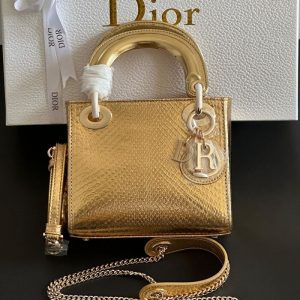 DIOR Lizard Mini Lady | Chicly Hub