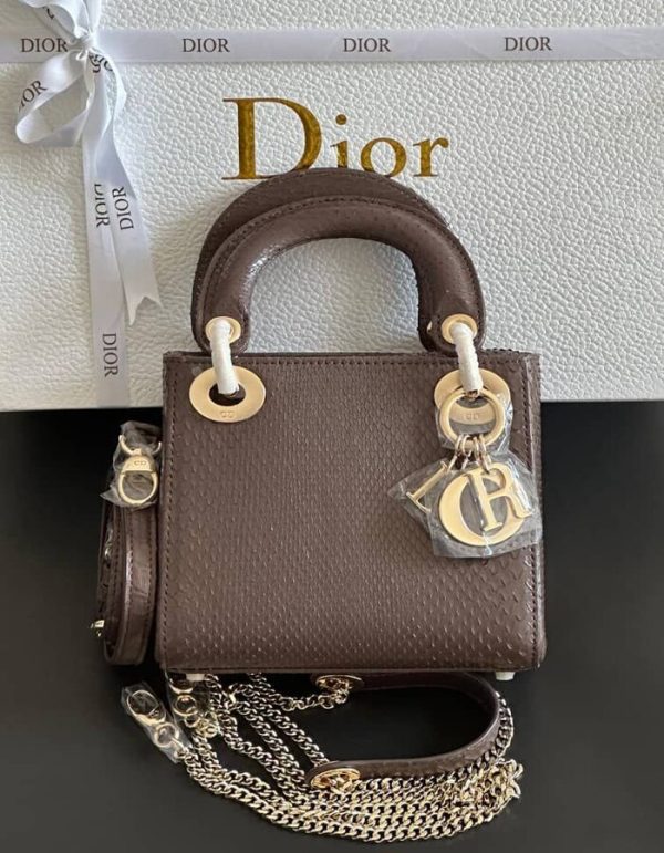 DIOR Lizard Mini Lady | Chicly Hub