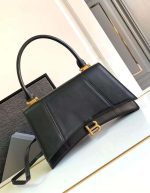 BALENCIAGA MEDIUM SHOULDER BAG "HOURGLASS HINGE | Chicly Hub