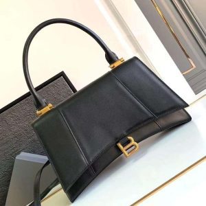 BALENCIAGA MEDIUM SHOULDER BAG "HOURGLASS HINGE | Chicly Hub