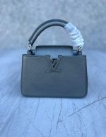 LV Snakeskin-Trim Taurillon Capucines Mini for women | Chicly Hub