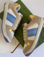 GUCCI Multicolor leather Screener sneakers for men | Chicly Hub