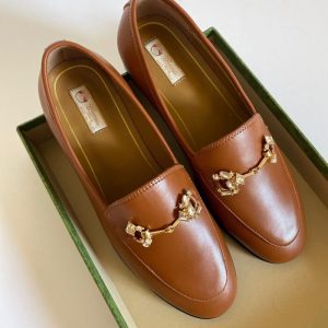 Horsebit Leather-Trimmed Logo-Embroidered Velvet Loafers | Chicly Hub