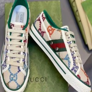 Multicolor GG Tennis 1977 Sneaker - Designer Sneakers for Women | Chicly Hub