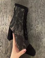 DIOR 2023 NAUGHTILY-D LACE ANKLE BOOTS | Chicly Hub