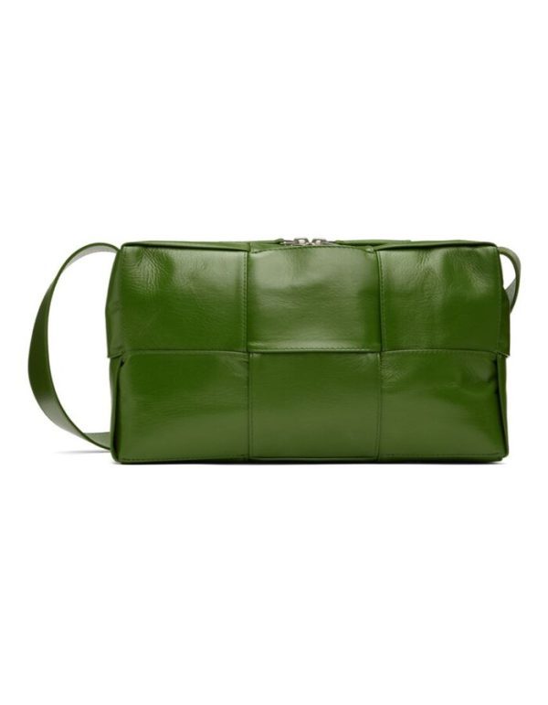 BOTTEGA VENETA Green Medium Arco Camera Bag | Chicly Hub