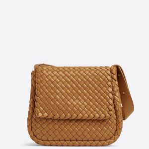 BOTTEGA VENETA Intrecciato Cobble Shoulder Bag for women | Chicly Hub