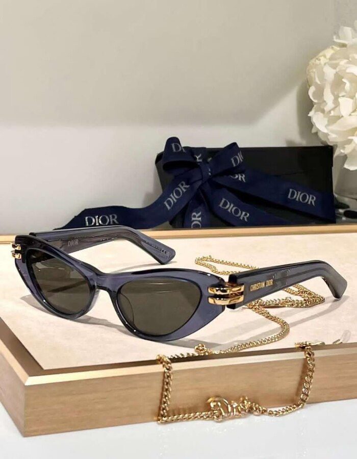 CDIOR B1U Black Butterfly Sunglasses | Chicly Hub