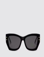 DIORPACIFIC S2U Black Rectangular Sunglasses | Chicly Hub