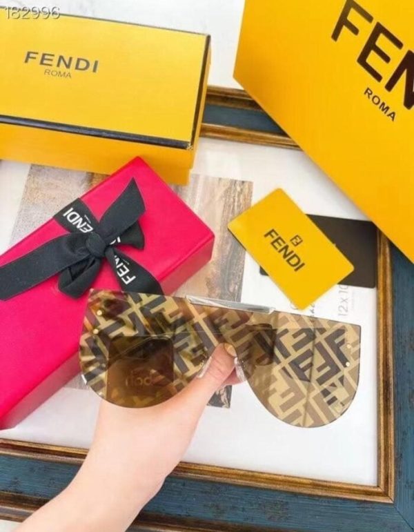 Fendi Sunglasses Luxury Fendi Rome Sport Fashion Show | Chicly Hub