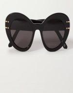 Dior Signature B3U cat-eye acetate and gold-tone sunglasses | Chicly Hub