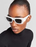 Prada Sunglasses with triangle logo | Chicly Hub