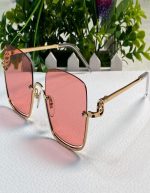 Gucci GG Upside Down Squared Sunglasses, 54mm | Chicly Hub