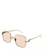 Gucci GG Upside Down Squared Sunglasses, 54mm | Chicly Hub