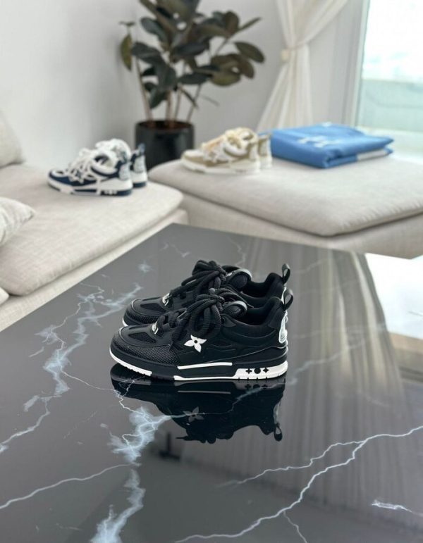 Louis Vuitton Black Skate Sneaker for men | Chicly Hub