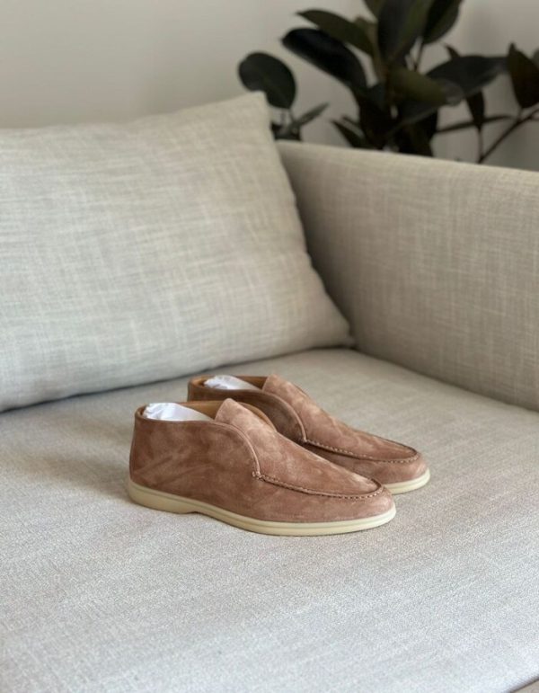 ENRICO MANDELLI BROWN SUEDE DESSERTS FOR MAN | Chicly Hub