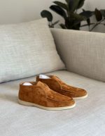 ENRICO MANDELLI BROWN SUEDE DESSERTS FOR MAN | Chicly Hub