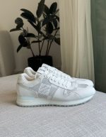 LV Unisex Run Away Sneaker White Maxi | Chicly Hub