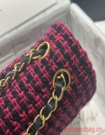 Chanel CLASSIC HANDBAG red&black | Chicly Hub