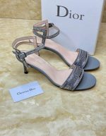 Dior Dway sandal Leather sole with engraved star | Chicly Hub