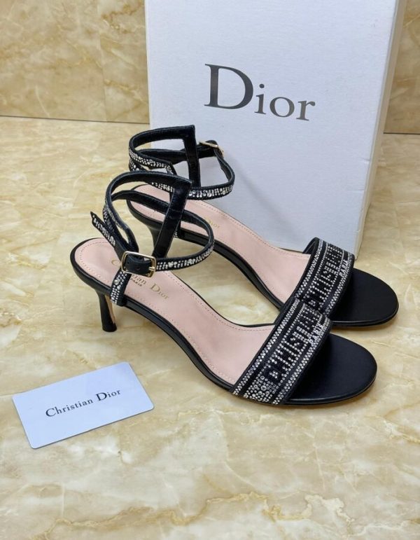 Dior Dway sandal Leather sole with engraved star | Chicly Hub