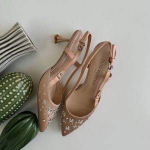 Louis Vuitton Blossom Singback Pumps | Chicly Hub